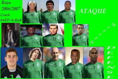 equipe du raja en 05 06